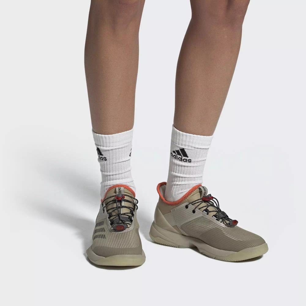 Adidas Adizero Ubersonic 3 Citified Zapatillas De Tenis Marrom Para Mujer (MX-82209)